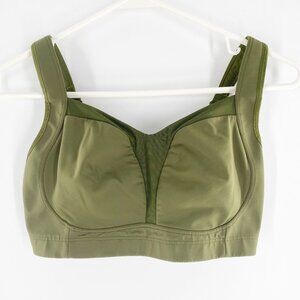 Lululemon Ta Ta Tamer III Brave Olive/Barracks Green No Tag Hook & Eye Closure